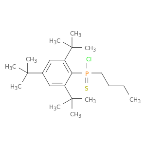 Phosphinothioic chloride, butyl[2,4,6-tris(1,1-dimethylethyl)phenyl]-