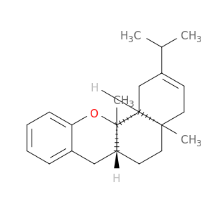 1H-Benzo[c]xanthene,4,4a,5,6,6a,7,12a,12b-octahydro-4a,12a-dimethyl-2-(1-methylethyl)-,(4aR,6aR,12aR,12bR)-rel-