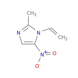 1H-Imidazole, 1-ethenyl-2-methyl-5-nitro-