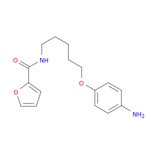 2-Furancarboxamide,N-[5-(4-aminophenoxy)pentyl]-