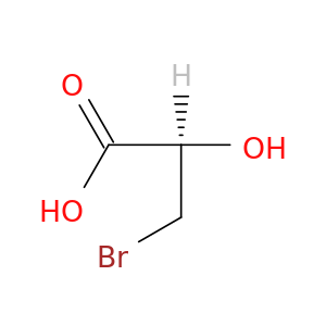 Propanoic acid, 3-bromo-2-hydroxy-, (R)-