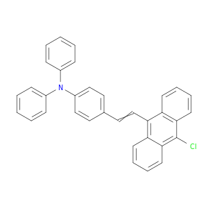 Benzenamine, 4-[2-(10-chloro-9-anthracenyl)ethenyl]-N,N-diphenyl-