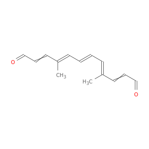 2,4,6,8,10-Dodecapentaenedial, 4,9-dimethyl-, (4E,6E,8E)-