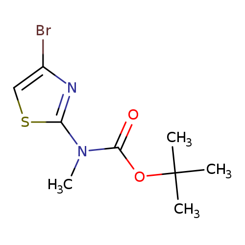 (4-溴噻唑-2-基)甲基氨基甲酸叔丁酯