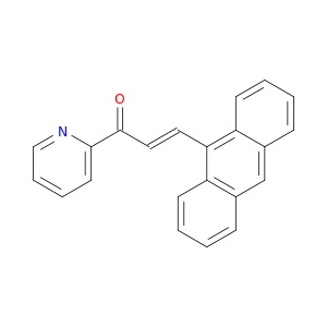 2-Propen-1-one, 3-(9-anthracenyl)-1-(2-pyridinyl)-, (2E)-