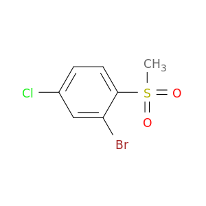 2-Bromo-4-chloro-1-methanesulfonylbenzene