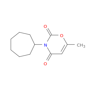 2H-1,3-Oxazine-2,4(3H)-dione, 3-cycloheptyl-6-methyl-