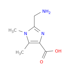 2-(AMINOMETHYL)-1,5-DIMETHYL-1H-IMIDAZOLE-4-CARBOXYLIC ACID