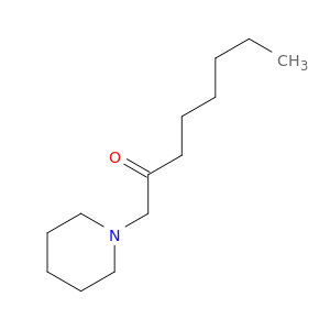 2-Octanone, 1-(1-piperidinyl)-