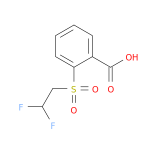 2-(2,2-Difluoroethanesulfonyl)benzoic Acid