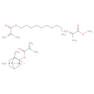 decyl 2-methylprop-2-enoate; methyl 2-methylprop-2-enoate; [(1R,2S)-1,7,7-trimethylnorbornan-2-yl] 2-methylprop-2-enoate