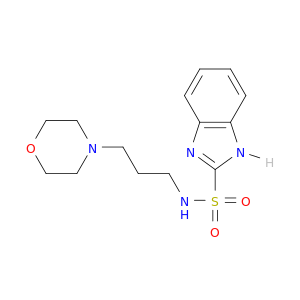 1H-Benzimidazole-2-sulfonamide,N-[3-(4-morpholinyl)propyl]-