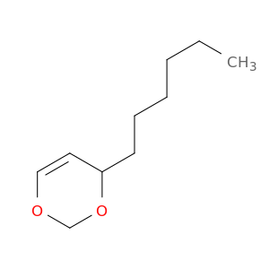 4H-1,3-Dioxin, 4-hexyl-