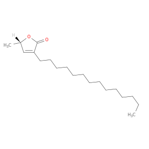 2(5H)-Furanone, 5-methyl-3-tetradecyl-, (5S)-