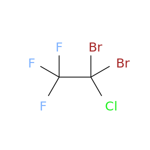 Ethane,dibromochlorotrifluoro- (7CI,9CI)