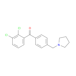 2,3-DICHLORO-4'-PYRROLIDIN-1-YLMETHYLBENZOPHENONE