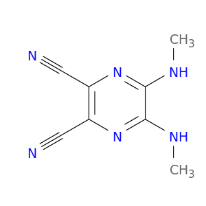 2,3-Pyrazinedicarbonitrile,5,6-bis(methylamino)-