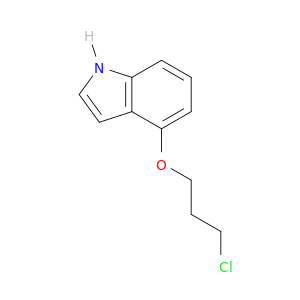 1H-Indole, 4-(3-chloropropoxy)-