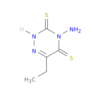 1,2,4-Triazine-3,5(2H,4H)-dithione, 4-amino-6-ethyl-