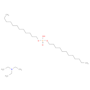 Phosphoric acid, didodecyl ester, compd. with N,N-diethylethanamine(1:1)