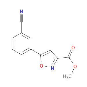 5-(3-氰基苯基)异噁唑-3-甲酸甲酯