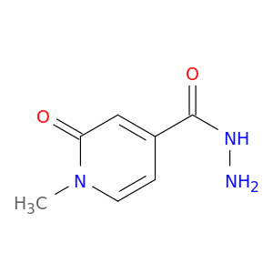 4-Pyridinecarboxylicacid, 1,2-dihydro-1-methyl-2-oxo-, hydrazide