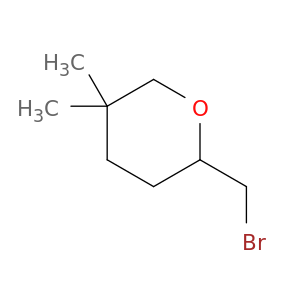 2-(bromomethyl)-5,5-dimethyloxane