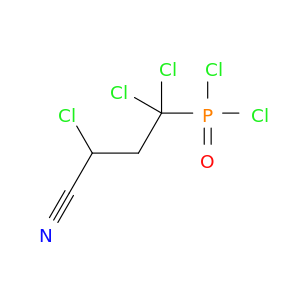 Phosphonic dichloride, (1,1,3-trichloro-3-cyanopropyl)-