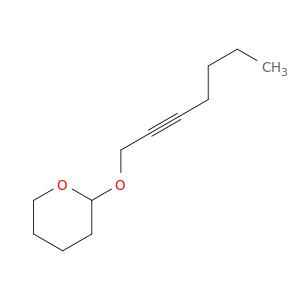 2H-Pyran, 2-(2-heptynyloxy)tetrahydro-