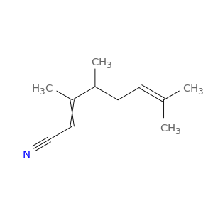 2,6-Octadienenitrile, 3,4,7-trimethyl-