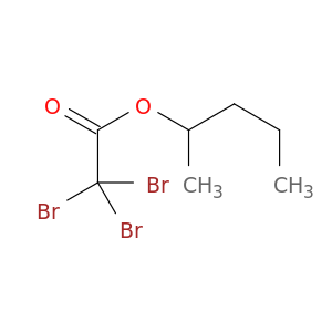 Acetic acid, tribromo-, 1-methylbutyl ester