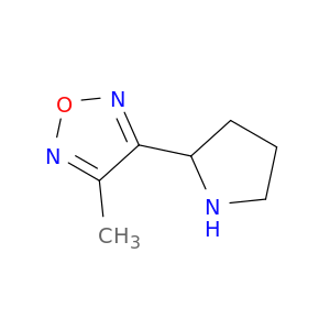 3-Methyl-4-(pyrrolidin-2-yl)-1,2,5-oxadiazole