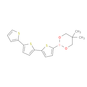 1,3,2-Dioxaborinane, 5,5-dimethyl-2-[2,2':5',2''-terthiophen]-5-yl-
