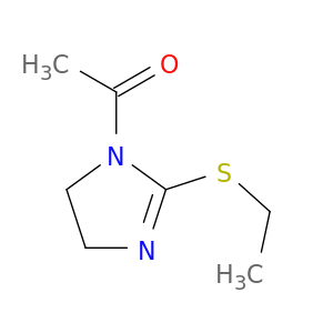 1H-Imidazole, 1-acetyl-2-(ethylthio)-4,5-dihydro-