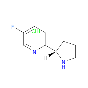 (S)-5-Fluoro-2-(pyrrolidin-2-yl)pyridine hydrochloride