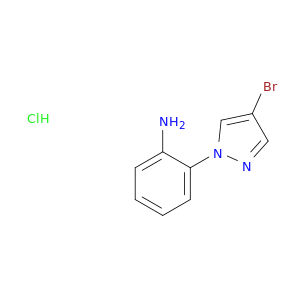 2-(4-溴-1H-吡唑-1-基)苯胺盐酸盐