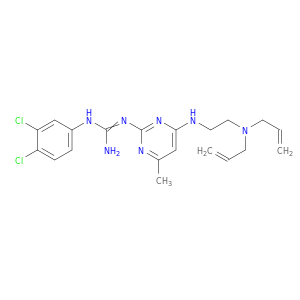 Guanidine,N-(3,4-dichlorophenyl)-N'-[4-[[2-(di-2-propen-1-ylamino)ethyl]amino]-6-methyl-2-pyrimidinyl]-