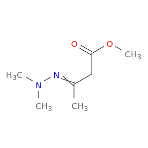 Butanoic acid, 3-(dimethylhydrazono)-, methyl ester
