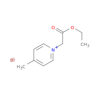 Pyridinium, 1-(2-ethoxy-2-oxoethyl)-4-methyl-, bromide
