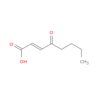 2-Octenoic acid, 4-oxo-, (2E)-