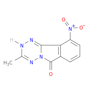 1,2,4,5-Tetrazino[6,1-a]isoindol-6(2H)-one, 3-methyl-10-nitro-