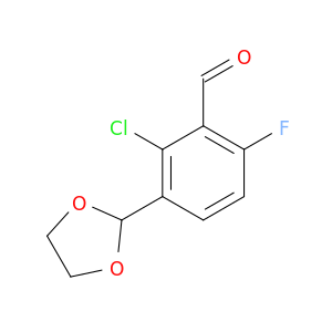 2-氯-3-(1,3-二氧戊环-2-基)-6-氟苯甲醛