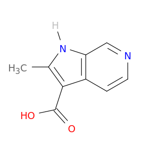 2-甲基-1H-吡咯并[2,3-C]吡啶-3-羧酸