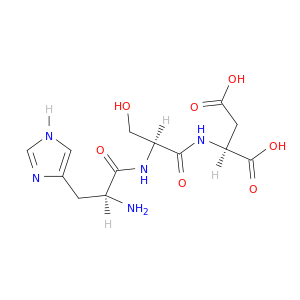 L-Aspartic acid, L-histidyl-L-seryl-