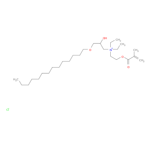 1-丙氨酸N,N,N-二乙基-2-羟基-N-[2-[(2-甲基-1-氧代-2-丙烯-1-基)氧]乙基]-3-(四淀粉氧基)-,氯化物(1：1)