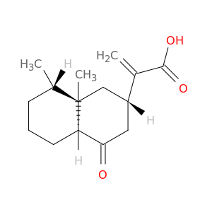 2-[(2S,4aS,8S,8aR)-8,8a-dimethyl-4-oxo-decalin-2-yl]prop-2-enoic acid