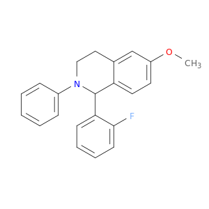 1-(2-FLUOROPHENYL)-6-METHOXY-2-PHENYL-1,2,3,4-TETRAHYDROISOQUINOLINE