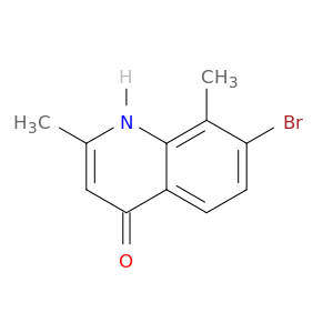 7-Bromo-2,8-dimethylquinolin-4-ol
