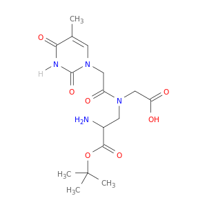 Glycine,N-[2-(3,4-dihydro-5-methyl-2,4-dioxo-1(2H)-pyrimidinyl)acetyl]-N-[2-[[(1,1-dimethylethoxy)carbonyl]amino]ethyl]-
