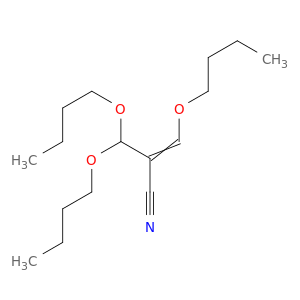 2-Propenenitrile, 3-butoxy-2-(dibutoxymethyl)-